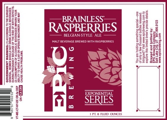 The Daily Growler » Epic Brainless on Raspberries