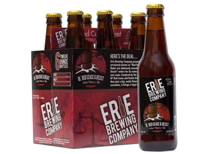 The Daily Growler » Erie Brewing Company Ol’ Red Cease and Desist Wee Heavy
